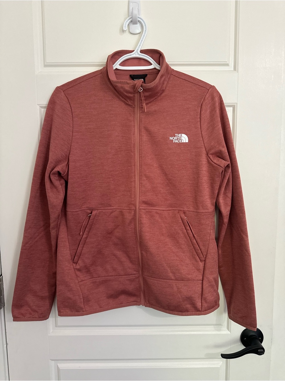 The North Face Women's Full-Zip Fleece Jacket in Dusty Rose